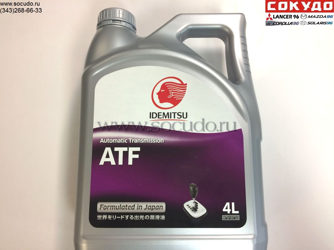 Трансмиссионное масло IDEMITSU ATF (4л)