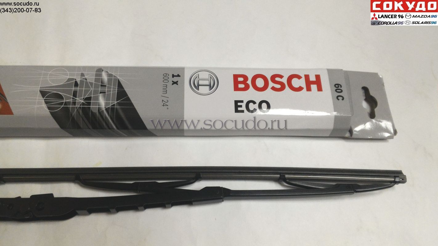Каркасная щетка стеклоочистителя - Bosch 600мм